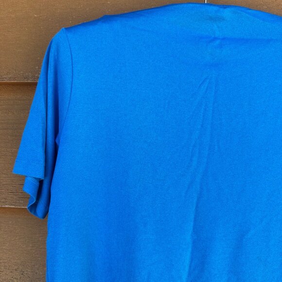 Nike Dri-Fit Boys Blue Crewneck T-Shirt Size M Lightweight & Breathable Athletic - Picture 8 of 11